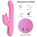 Nalone - T-may Vibrador Rabbit Con Empuje Y Movimiento Oscilante
