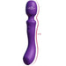 She.e.o - Wand Masajeadora Vibradora De Doble Extremo Morada