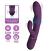 Pretty Love - Zach Vibrador Rabbit Recargable Con Empuje 5+5 Funciones