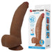 Pretty Love - Ulric Dildo Realístico Flexible 26 Cm Ø 5,5 Cm Tpe Marrón