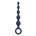Mr Play - Bolas Anales Y Plug Anal Silicona Azul 20,4 Cm
