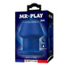 Mr Play - Jack Plug Anal Hueco Silicona Azul Talla M