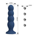 Mr Play - Plug Anal Con 4 Bolas Metálicas Y Ventosa Azul