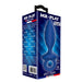 Mr Play - Plug Anal Texturizado Con Anilla Azul L