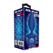 Mr Play - Plug Anal Texturizado Con Anilla Azul M