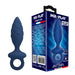 Mr Play - Plug Anal Texturizado Con Anilla Azul S