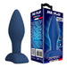 Mr Play - Plug Anal Cónico Silicona Azul M