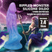 Power Monsters - Atlanteans Dildo Realístico Con Ventosa 19 Cm Ø 5 Cm Azul Y Morado