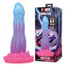 Power Monsters - Void Python Dildo Fantasía Con Ventosa 20,5 Cm Ø 5,2 Cm Azul, Lila Y Rosa