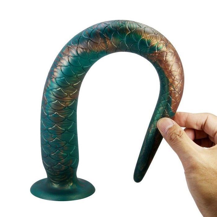 Power Monsters - Wildwyrm Tail Dildo Bicolor 47 Cm Ø 4 Cm