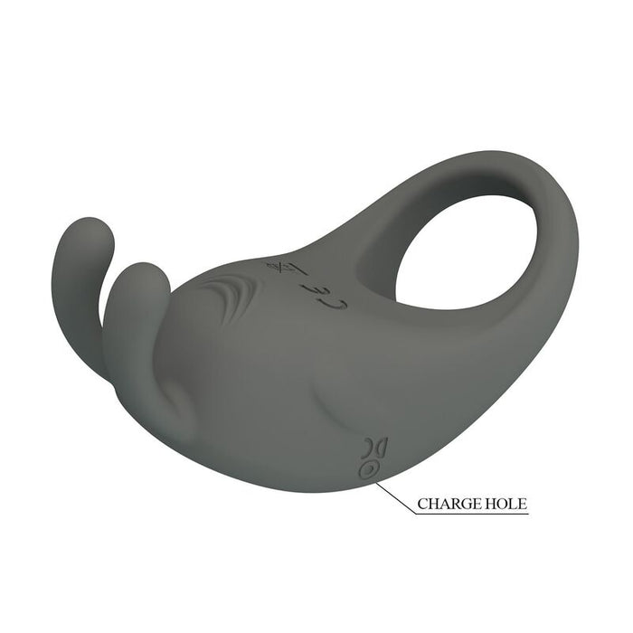 Pretty Love - Anillo Vibrador Recargable Con Estimulador De Conejo