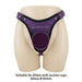 Pretty Love - Arnés Universal Tipo Braga Para Strap-on Morado Y Negro