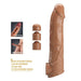 Pretty Love - Funda Extensora Para Pene Ajustable 26 Cm Ø 4 Cm Color Marrón