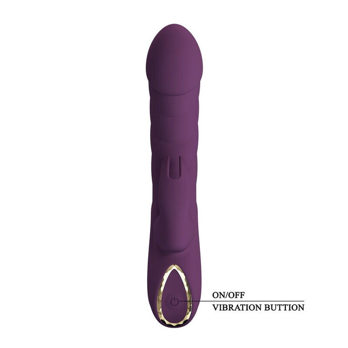 Pretty Love - Harper Vibrador Rabbit Recargable 10 Funciones Morado