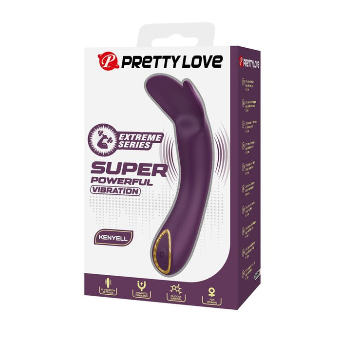 Pretty Love - Kenyell Vibrador Recargable 10 Funciones Morado