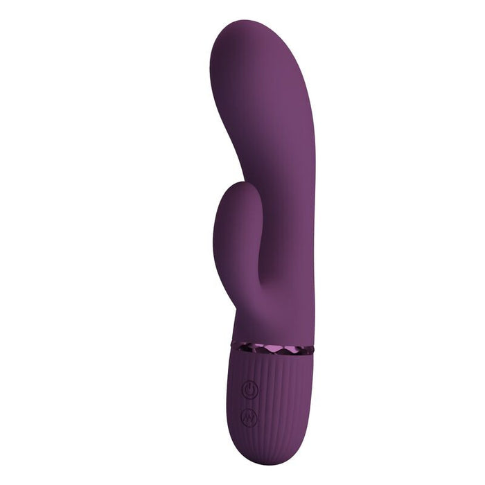 Pretty Love - Margie Vibrador Rabbit Recargable 10 Funciones Morado