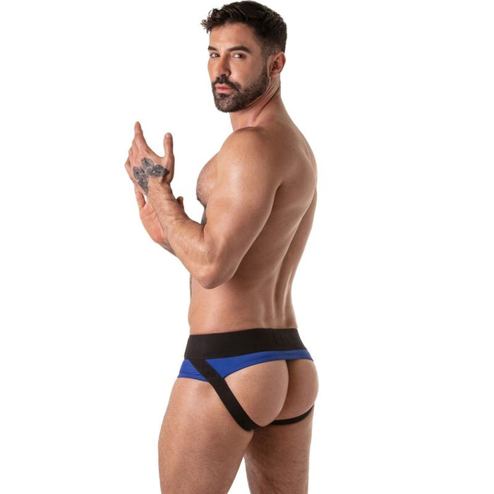 Locker Gear - Wide Waistband Jock Brief Azul L
