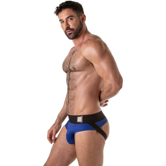 Locker Gear - Wide Waistband Jock Brief Azul Xl
