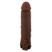 Pretty Love - Quillon Funda Para Pene Vibradora 20 Cm Ø 4 Cm Color Marrón