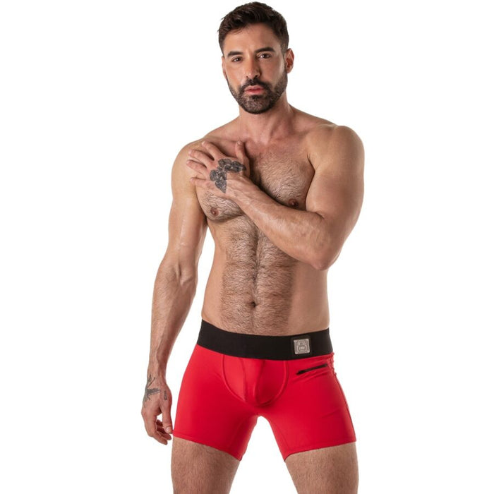 Locker Gear - Wide Waistband Trunk Rojo M