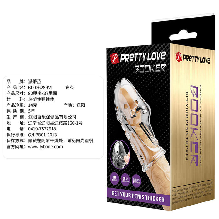 Pretty Love - Rocker Funda Para Pene Get Your Penis Thicker Transparente