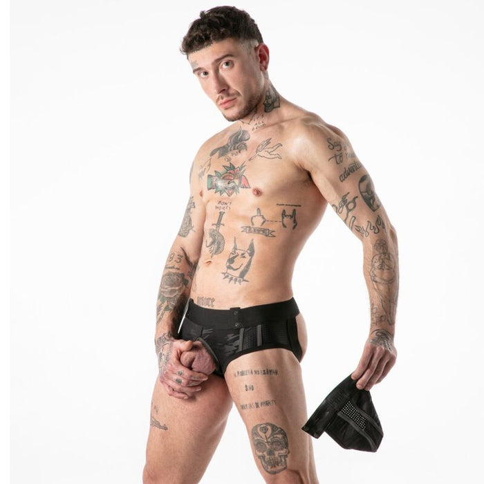 Locker Gear - Full Military Access Jock Brief Negro L
