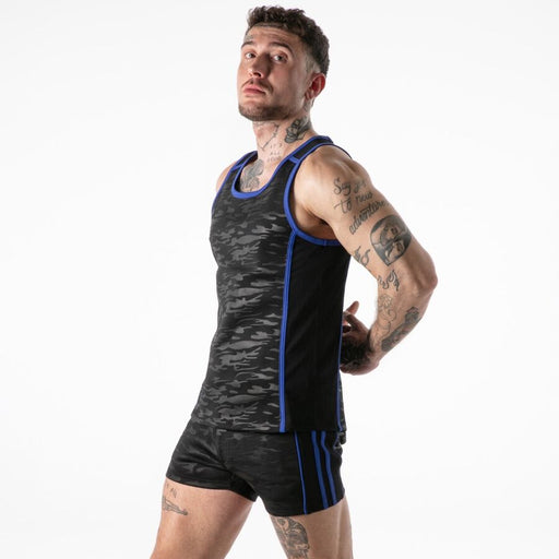 Locker Gear - Full Military Access Tanktop Azul Xl