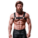 Fetish Submissive Attitude - Arnés Deportivo Ajustable Neopreno Pecho Hombre