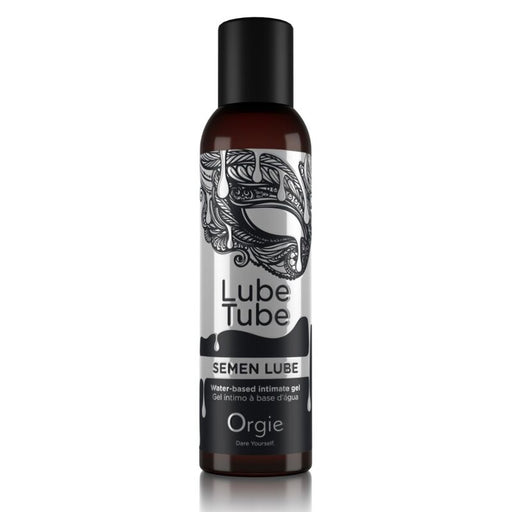 Orgie - Lube Tube Semen Lube Gel Íntimo Base Agua Textura Semen 150 Ml