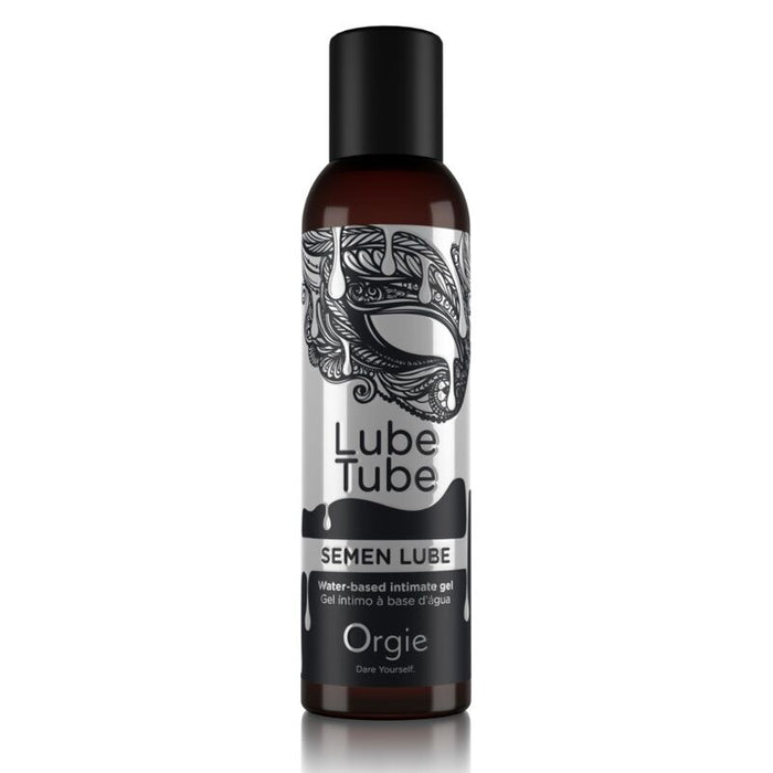 Orgie - Lube Tube Semen Lube Gel Íntimo Base Agua Textura Semen 150 Ml