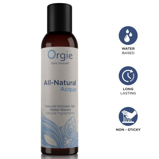 Orgie - All-natural Acqua Gel Íntimo Base Agua 150 Ml