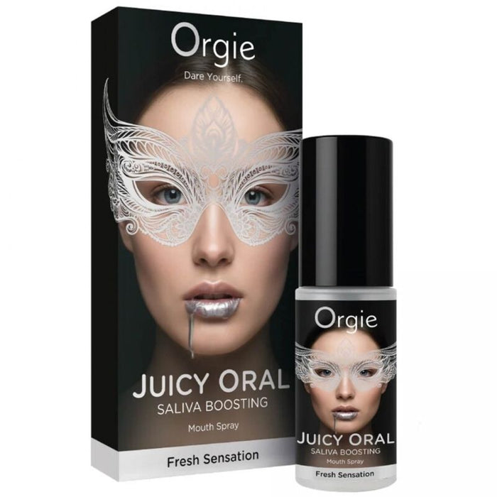 Orgie - Juicy Oral Spray Bucal Estimulante De Saliva Sabor Menta 15 Ml