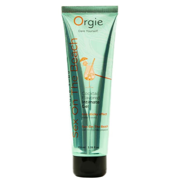 Orgie - Lube Tube Cocktail Sex On The Beach Gel Íntimo Besable Base Agua 100 Ml