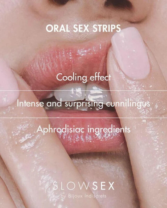 Bijoux Indiscrets - Slow Sex Oral Sex Strips