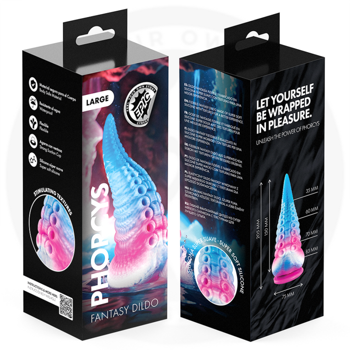 Epic - Phorcys Dildo Tentáculo Azul Tamaño Grande