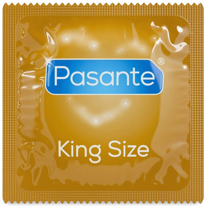 Pasante - Preservativos King Ms Largos Y Anchos Bolsa 144 Unidades