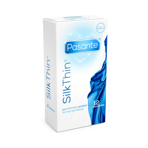 Pasante - Preservativos Silk Thin Ms Fino 12 Unidades