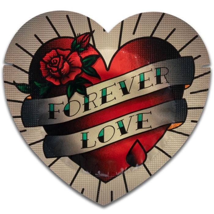 Pasante - Preservativo Rojo Forma Corazon Bolsa 144 Unidades