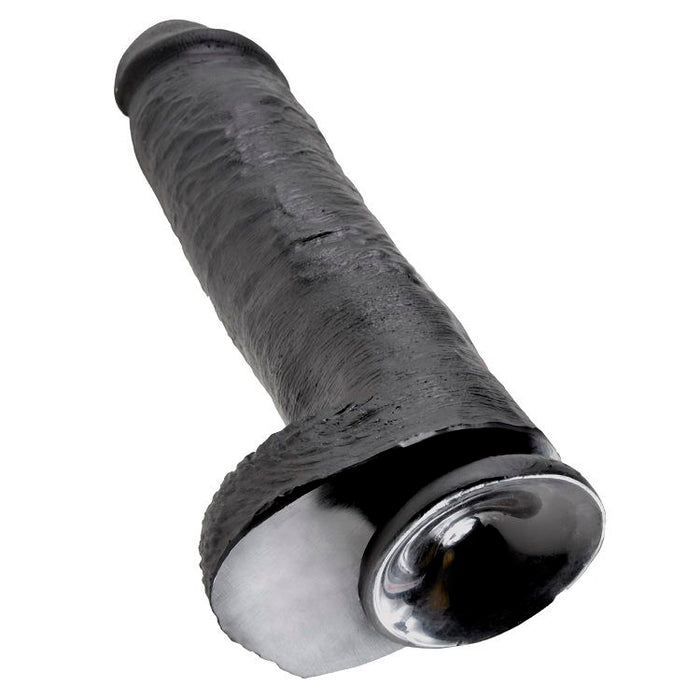 King Cock - Pene Realistico Negro 28 Cm
