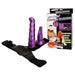 Baile - Arnés Anal Y Vaginal Femenino Lila Punto G 17 Cm