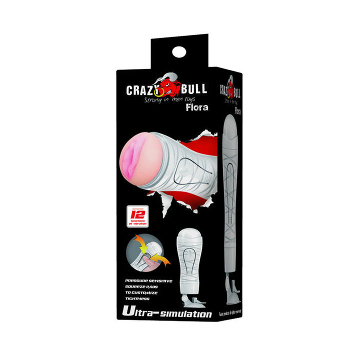 Crazy Bull - Flora Masturbador Vagina Recargable