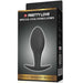 Pretty Love - Plug Anal Silicona Ancla 8.5 Cm Negro