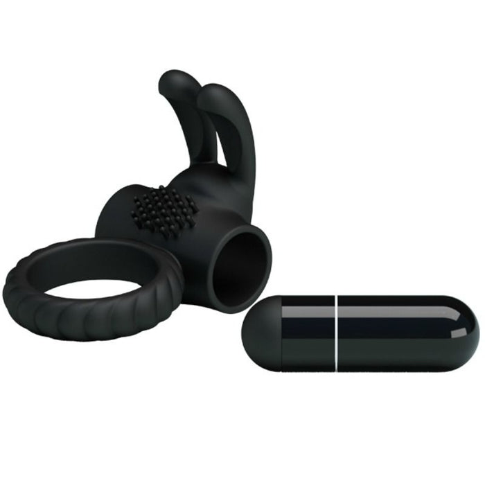 Pretty Love - Eudora Anillo Vibrador Con Estimulador