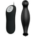 Pretty Love - Plug Anal Silicona 12 Modos Vibración Negro