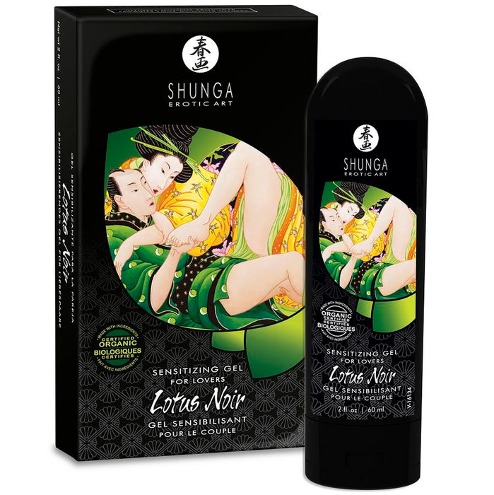 Shunga Gel Sensibilizador Lotus Noir