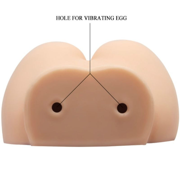 Crazy Bull - Vagina Y Ano Realísticos Con Vibración Posición 6