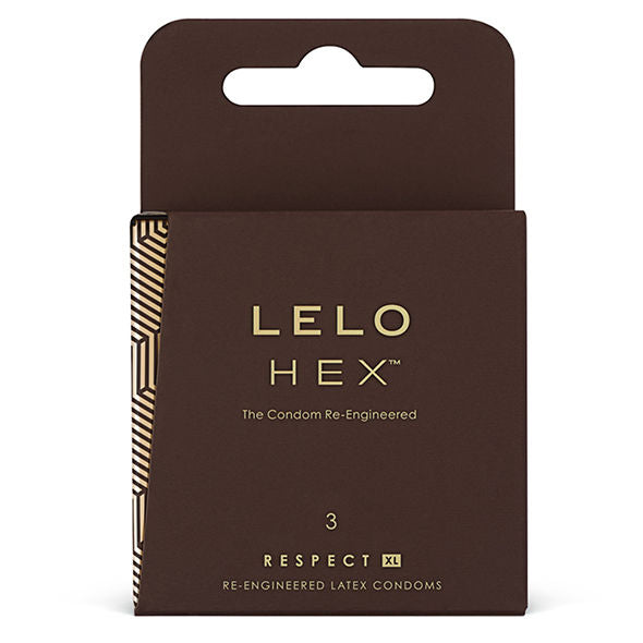 Lelo - Hex Condoms Respect Xl 3 Pack