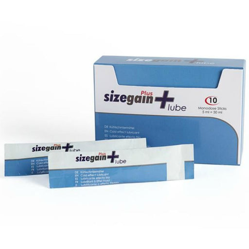 500 Cosmetics - Sizegain Plus Lube Lubricante Efecto Frio
