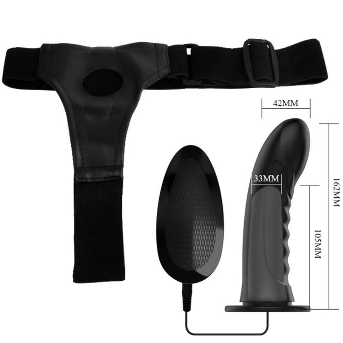 Pretty Love - Marvin Strap On Con Vibracion Y Dildo Hueco