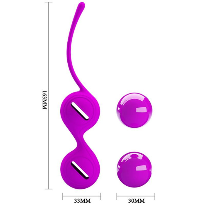 Pretty Love - Orgasmic Balls Kegel Tighten Up I Lila